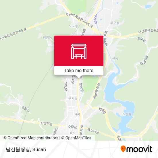 남산볼링장 map