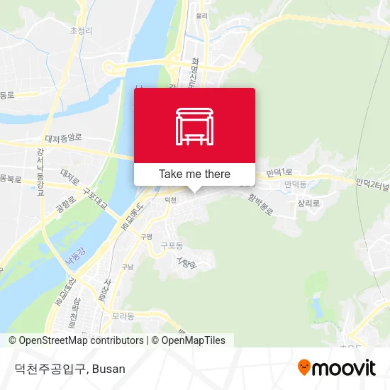 덕천주공입구 map