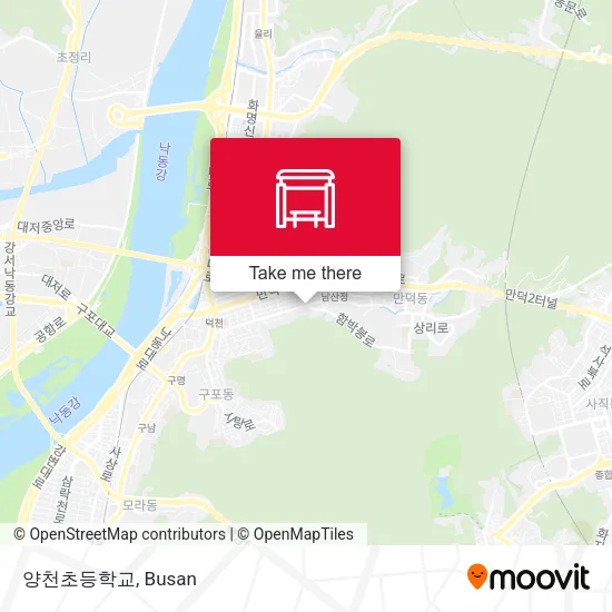 양천초등학교 map