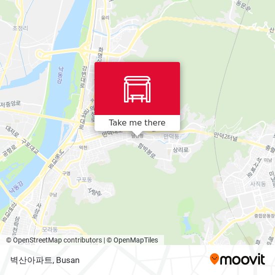벽산아파트 map