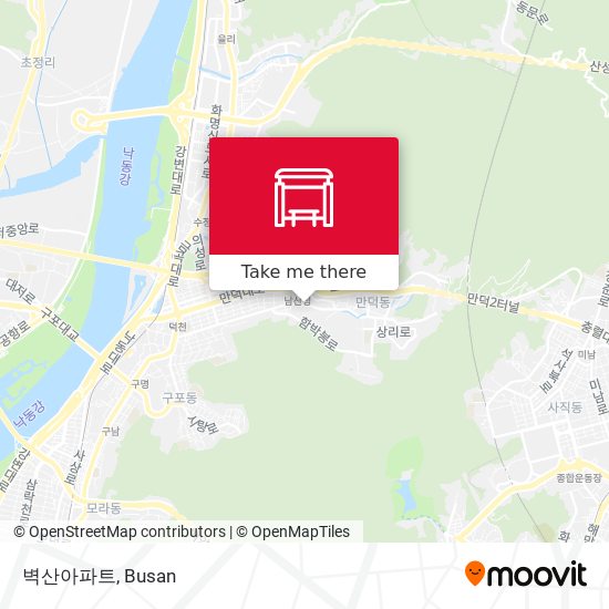 벽산아파트 map