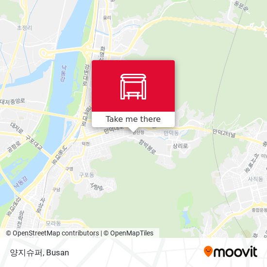 양지슈퍼 map
