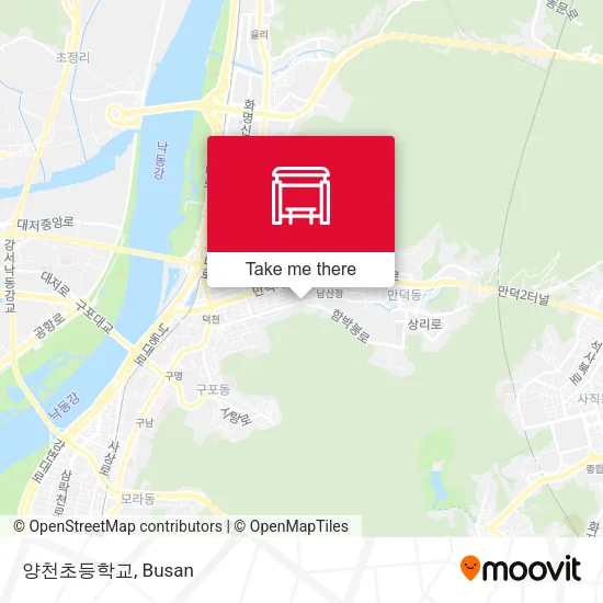 양천초등학교 map
