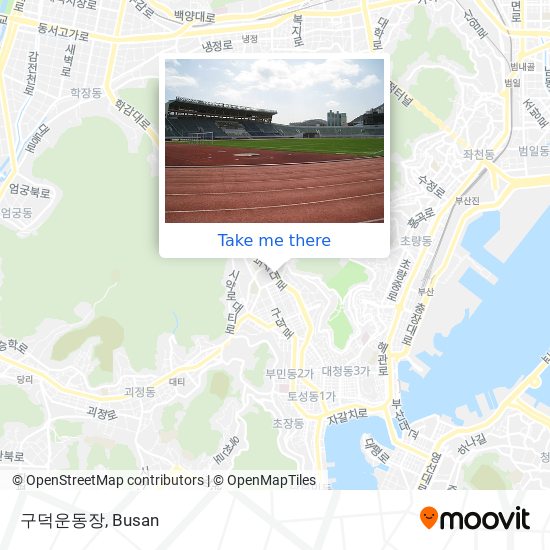구덕운동장 map
