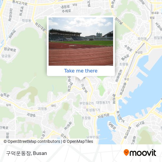 구덕운동장 map