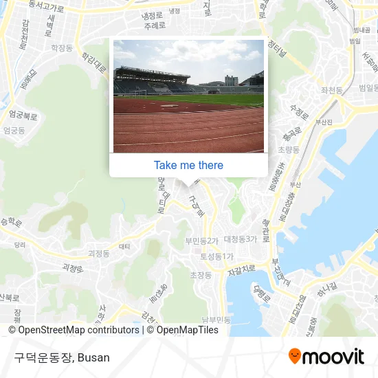 구덕운동장 map
