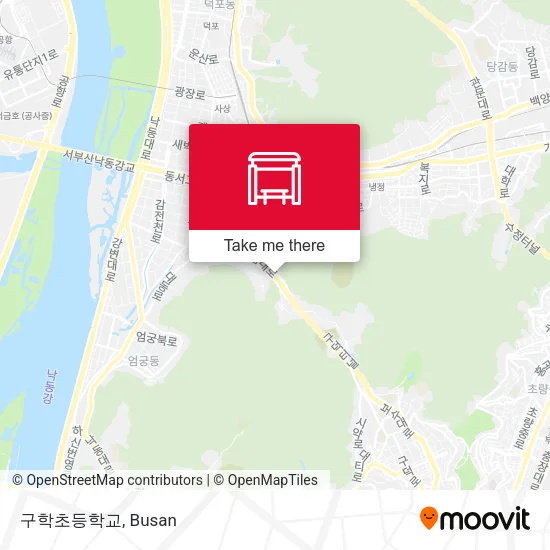 구학초등학교 map