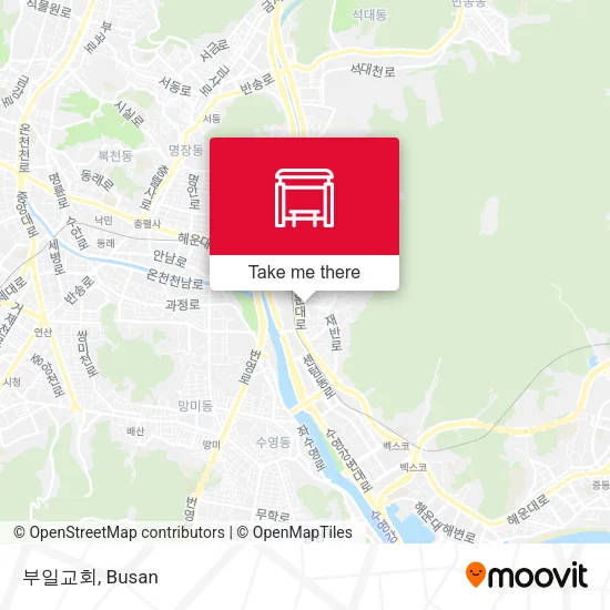 부일교회 map