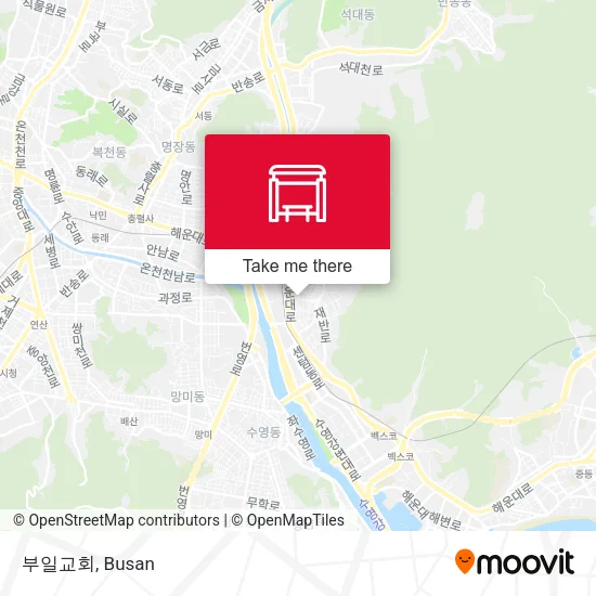 부일교회 map