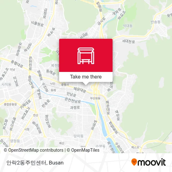 안락2동주민센터 map