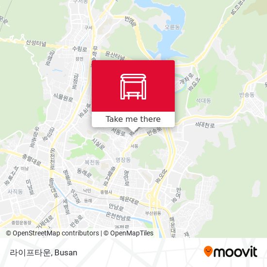 라이프타운 map