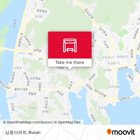 삼풍아파트 map