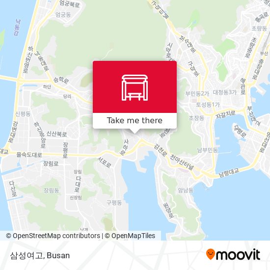 삼성여고 map