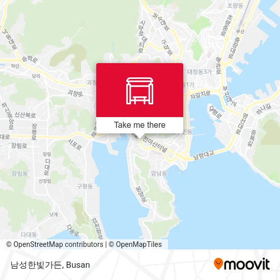 남성한빛가든 map