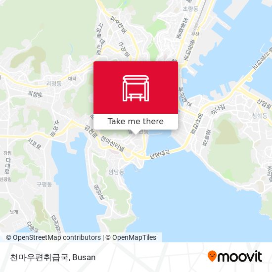 천마우편취급국 map