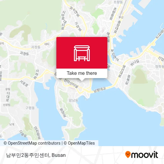 남부민2동주민센터 map