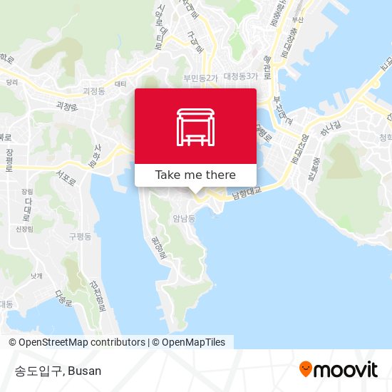 송도입구 map