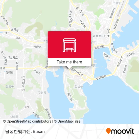 남성한빛가든 map