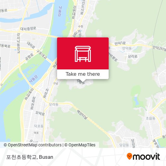 포천초등학교 map