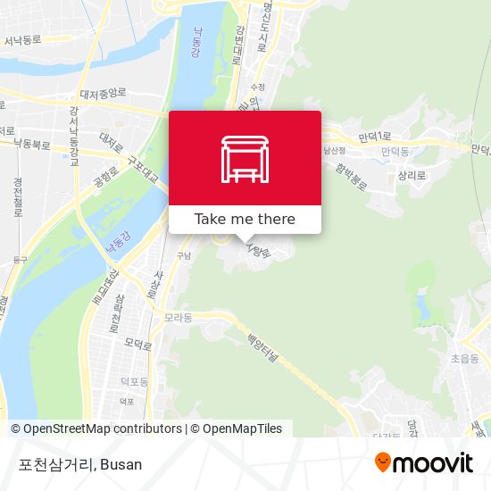 포천삼거리 map