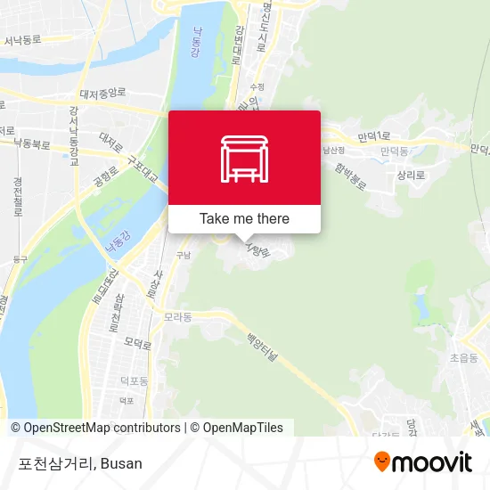 포천삼거리 map
