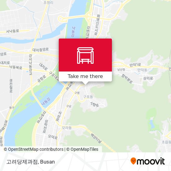 고려당제과점 map