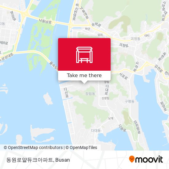 동원로얄듀크아파트 map