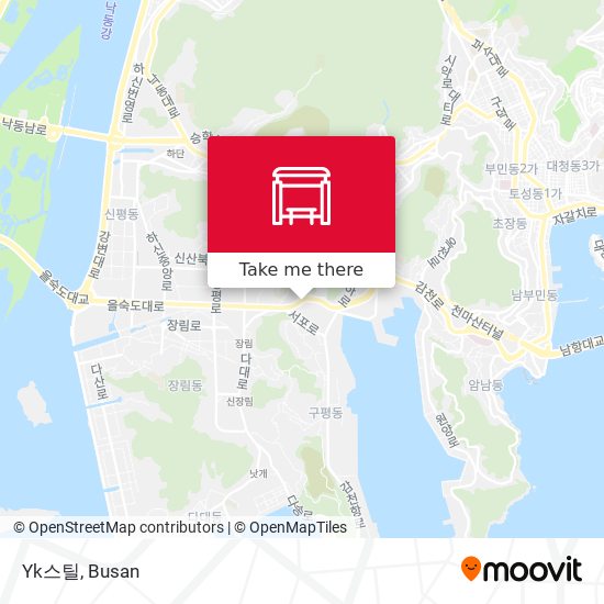 Yk스틸 map