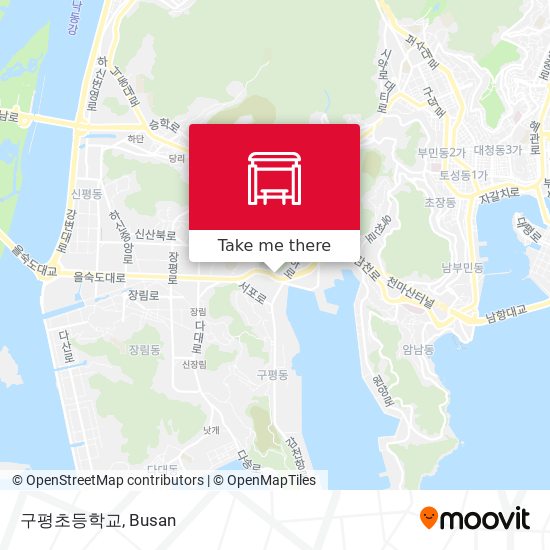 구평초등학교 map