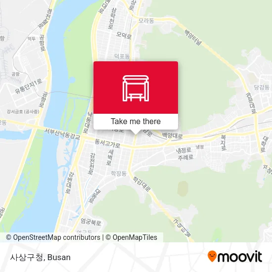 사상구청 map