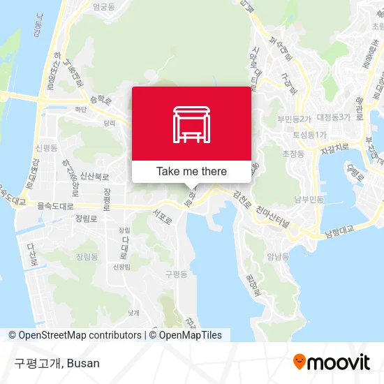 구평고개 map