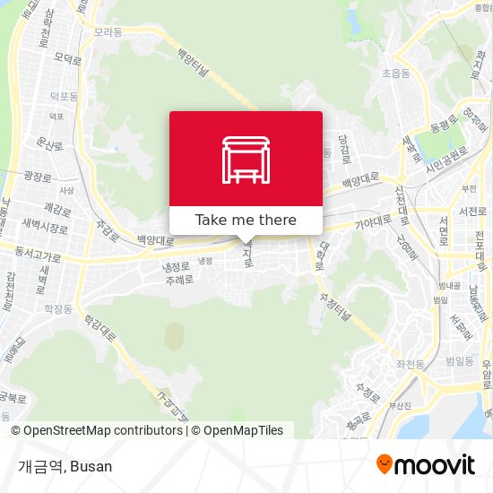 개금역 map