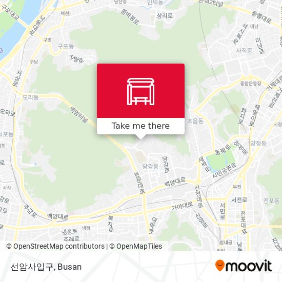 선암사입구 map