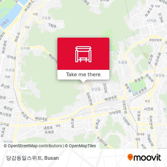 당감동일스위트 map