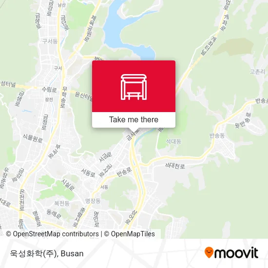 욱성화학(주) map