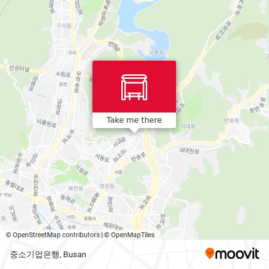 중소기업은행 map