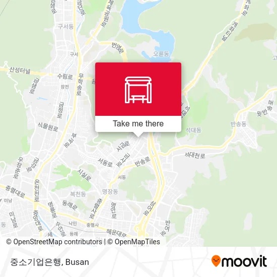 중소기업은행 map