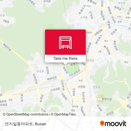 연지일동아파트 map