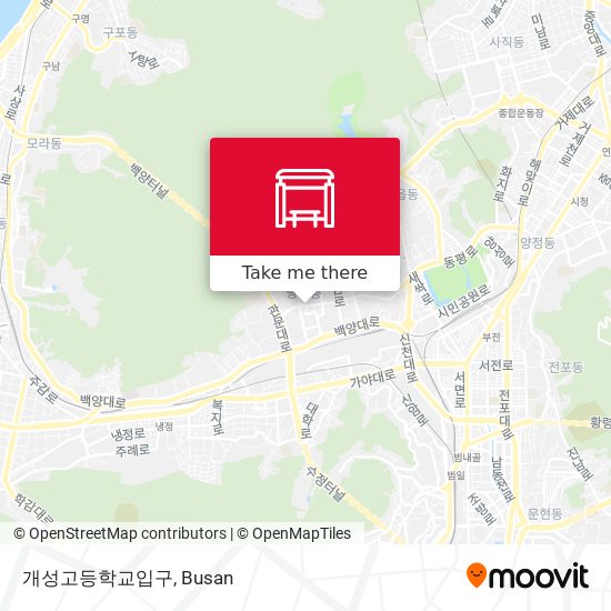 개성고등학교입구 map