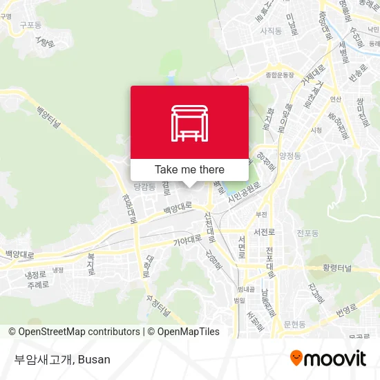 부암새고개 map