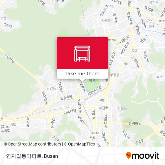 연지일동아파트 map