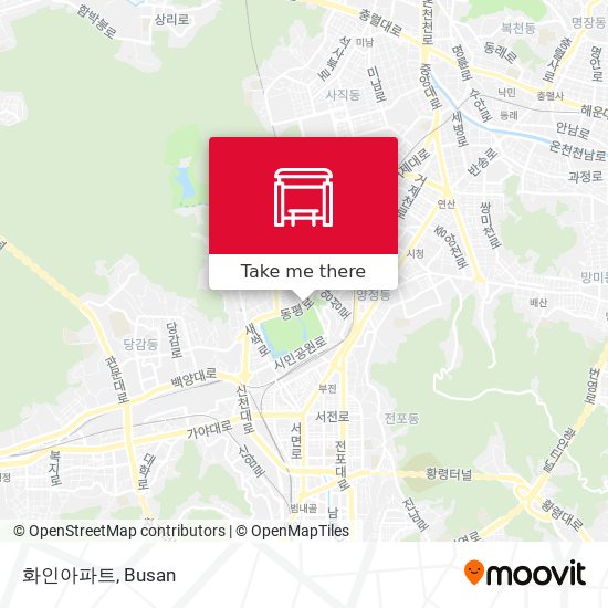 화인아파트 map