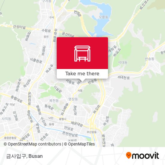 금사입구 map