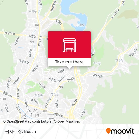 금사시장 map