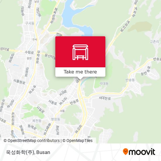 욱성화학(주) map