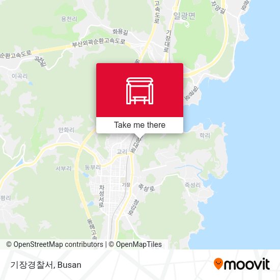 기장경찰서 map
