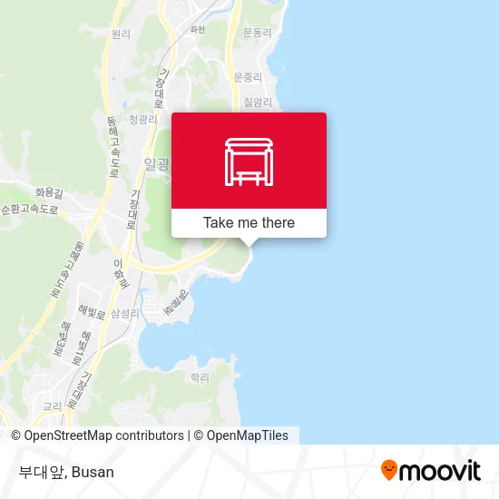 부대앞 map