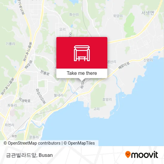 금관빌라드앞 map
