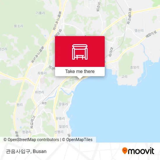 관음사입구 map