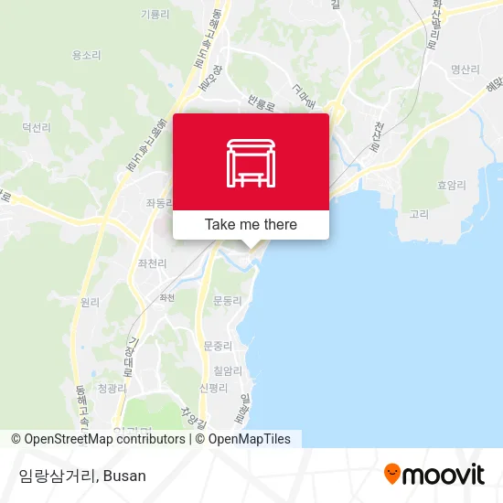 임랑삼거리 map